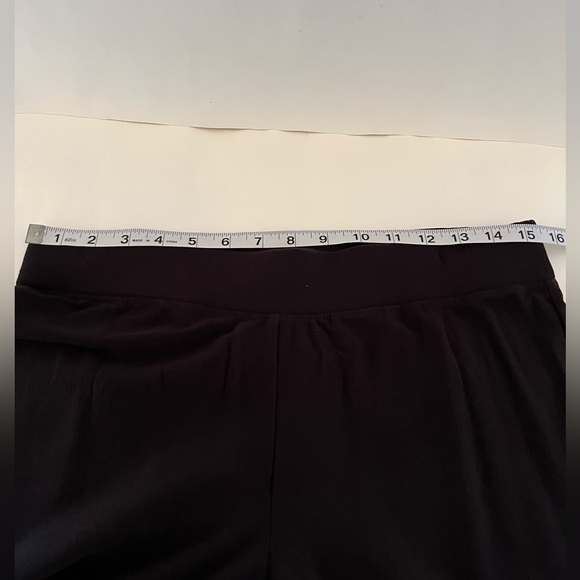 SOLD - On another Plstform! Eileen Fisher Washable Women Pull On Black Pants S/P - Picture 5 of 9